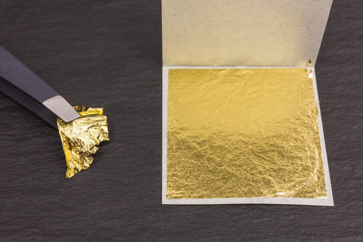 Differences between gold leaf and physical gold