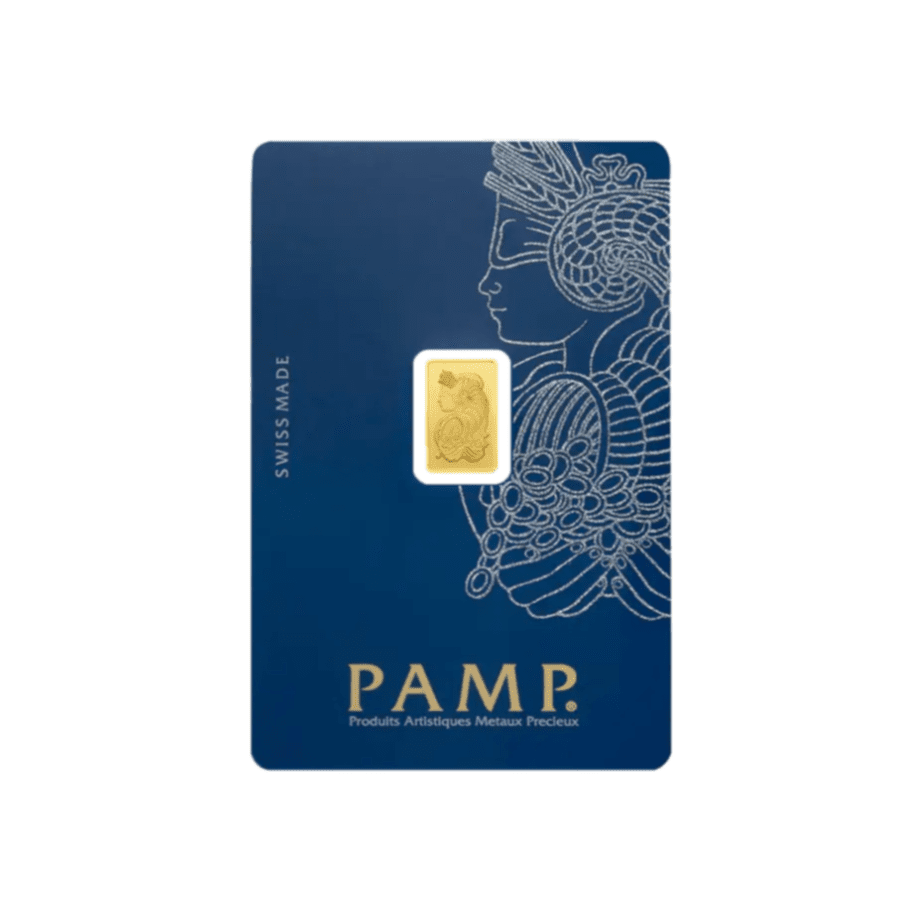 1 gram Gold Bar Fortuna - GoldUnion US