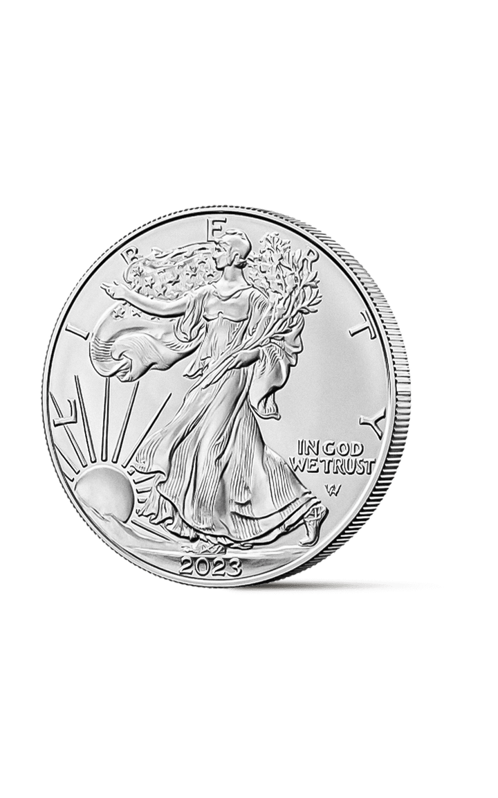 1 oz American Silver Eagle Coin - GoldUnion US
