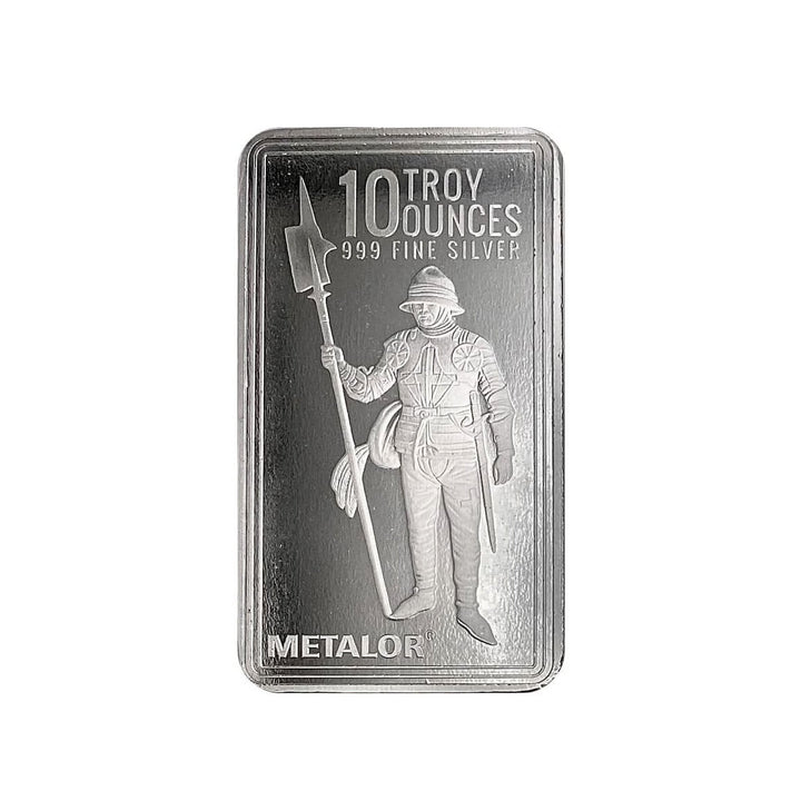 10 oz Silver Bar - GoldUnion US