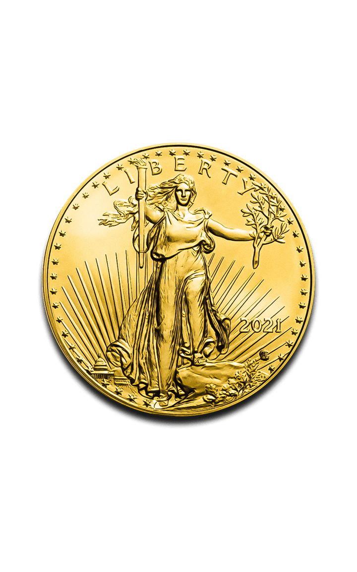 1/2 oz American Gold Eagle Coin - GoldUnion US