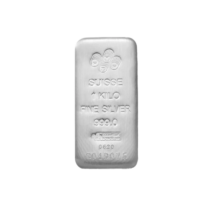 1 kilo Silver Bar - PAMP