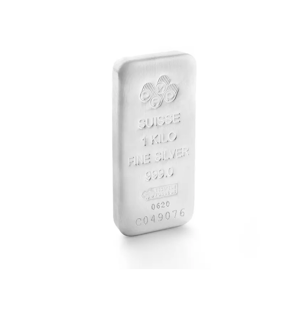 1 kilo Silver Bar - PAMP