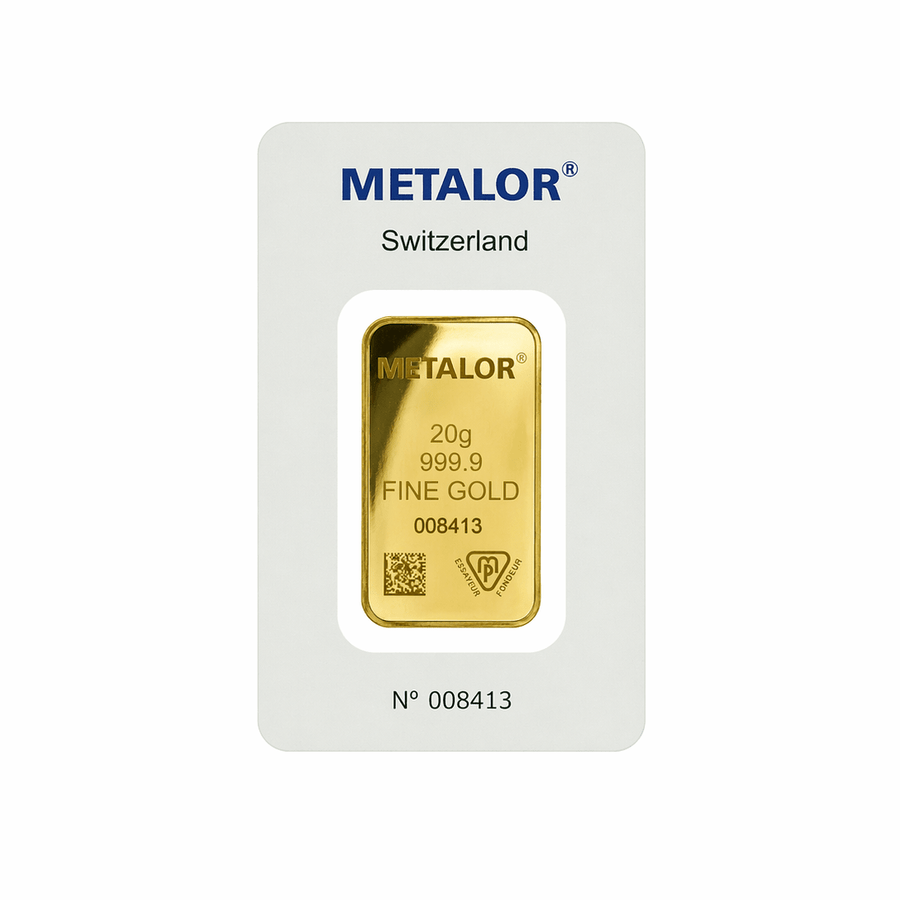 20 gram Gold Bar - GoldUnion US