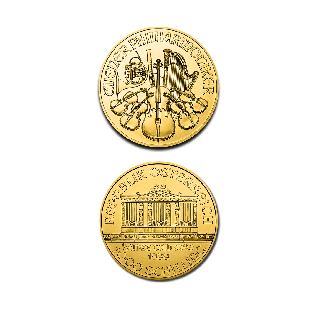 Austria 1/2 oz Gold Philharmonic