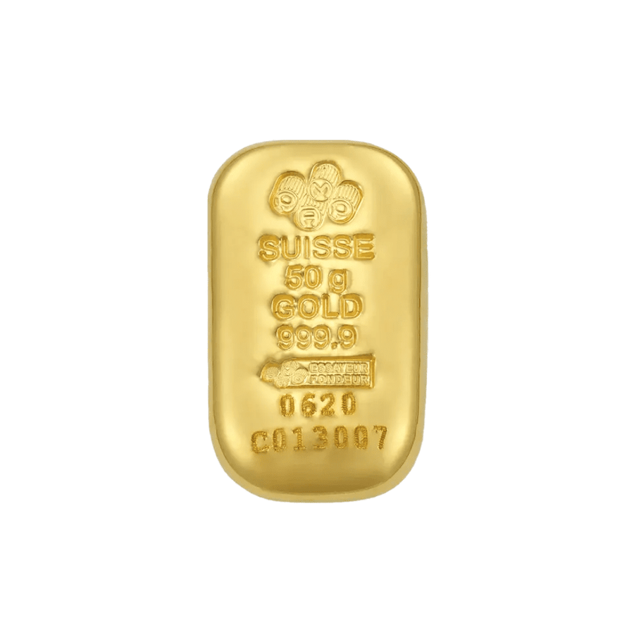50 gram | Cast bar - PAMP - GoldUnion US