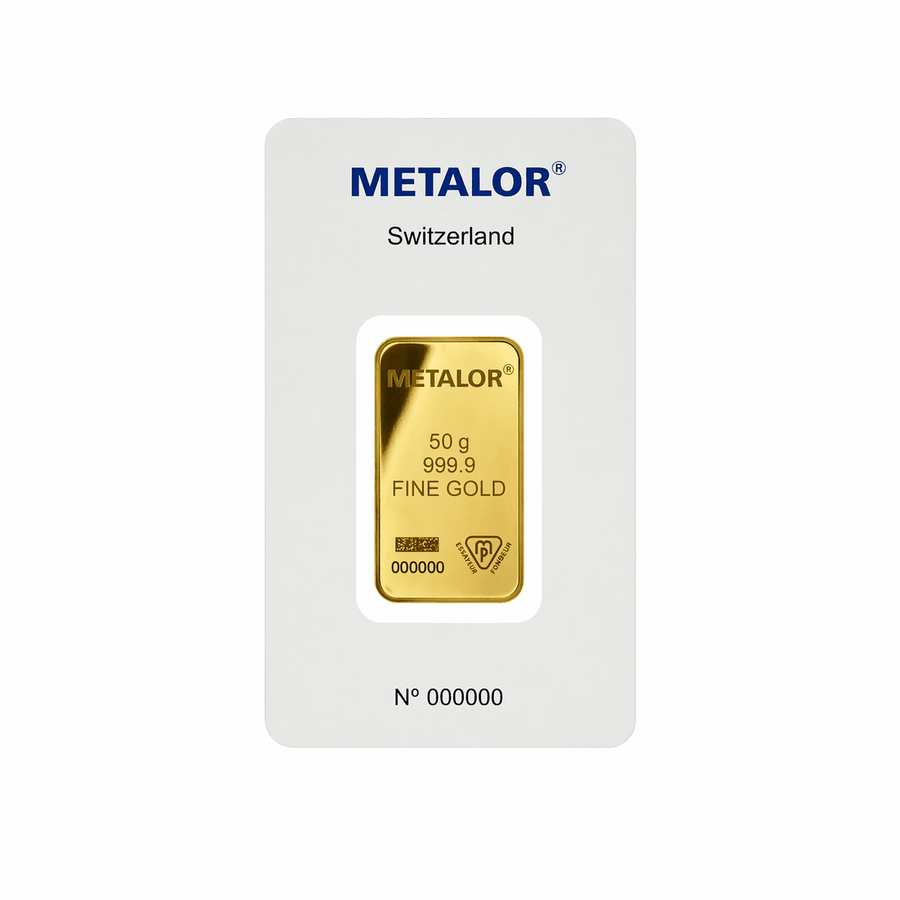 50 gram Gold Bar - GoldUnion US