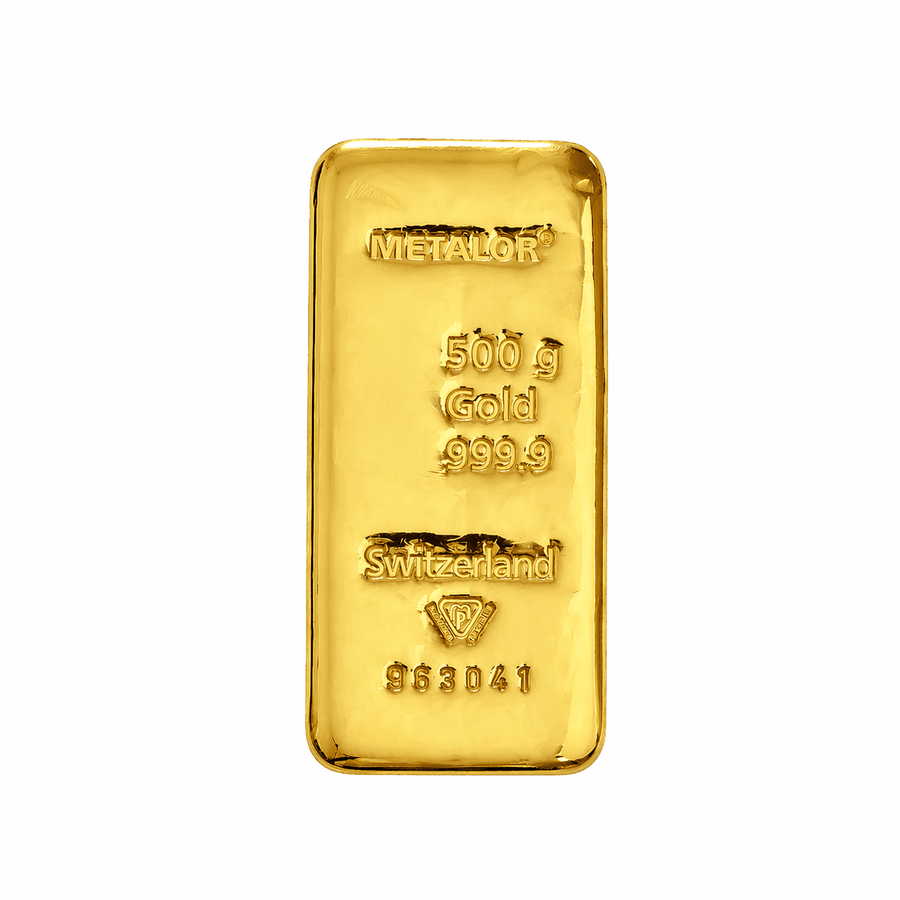 500 gram | Cast bar - GoldUnion US