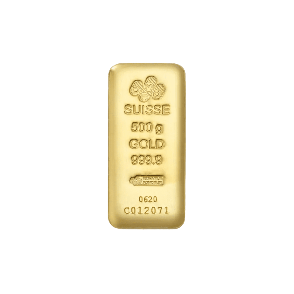 500 gram | Cast bar - PAMP - GoldUnion US
