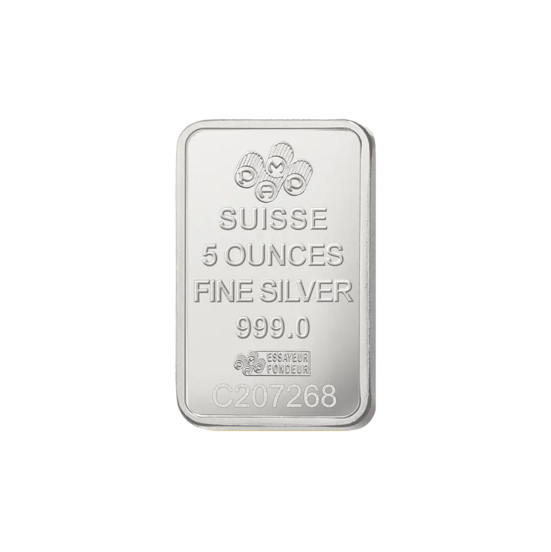 5 oz Silver Bar - PAMP