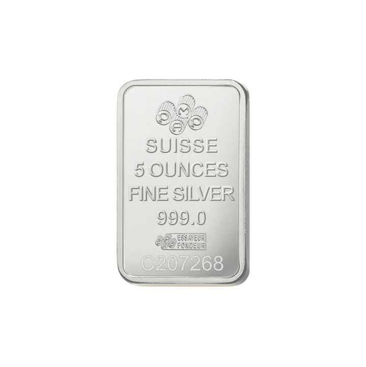 5 oz Silver Bar - PAMP