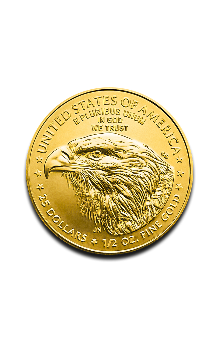 1/2 oz American Gold Eagle Coin