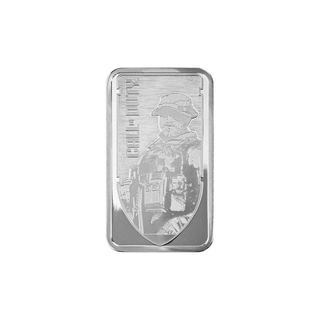 PAMP 1 Ounce Silver bar - Call of Duty