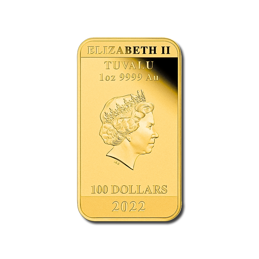 James Bond Ounce Gold - 60 years