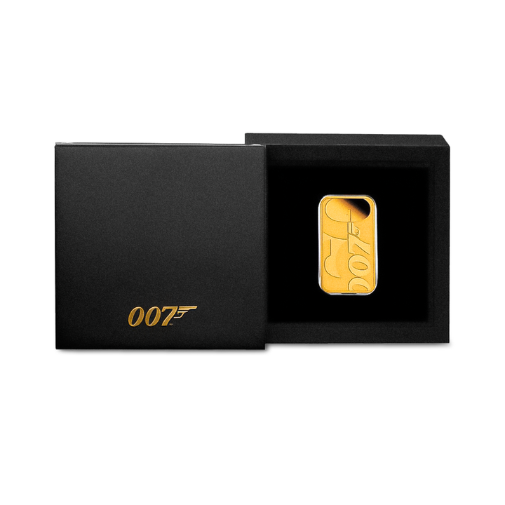 James Bond Ounce Gold - 60 years