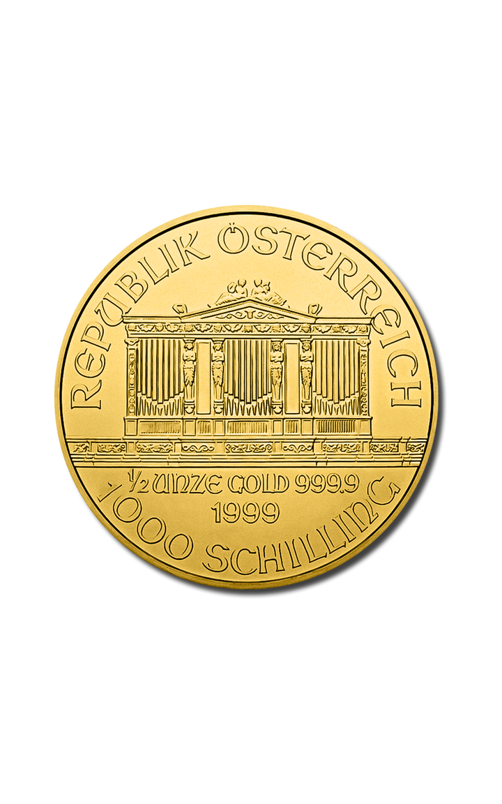 Austria 1/2 oz Gold Philharmonic