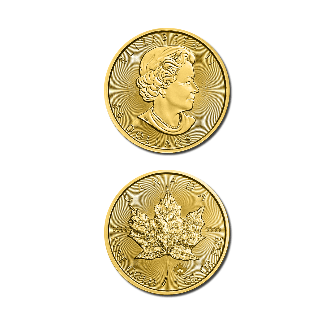 Canada 1 oz Gold Maple Leaf - GoldUnion US
