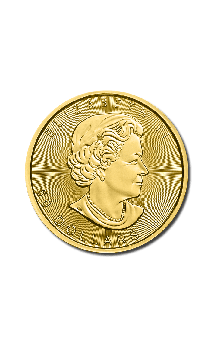 Canada 1 oz Gold Maple Leaf - GoldUnion US