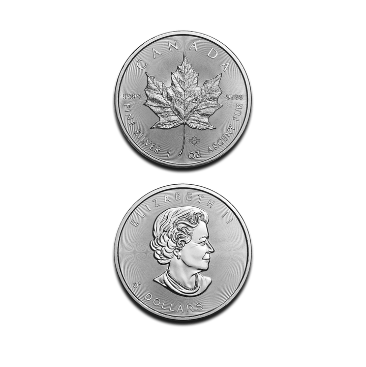 Canada 1 oz Silver Maple Leaf - GoldUnion US