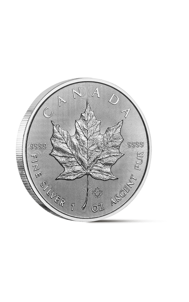 Canada 1 oz Silver Maple Leaf - GoldUnion US