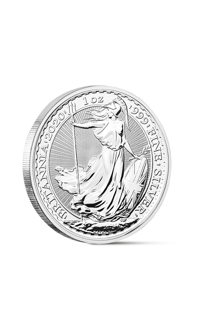 Great Britain 1 oz Silver Britannia - GoldUnion US