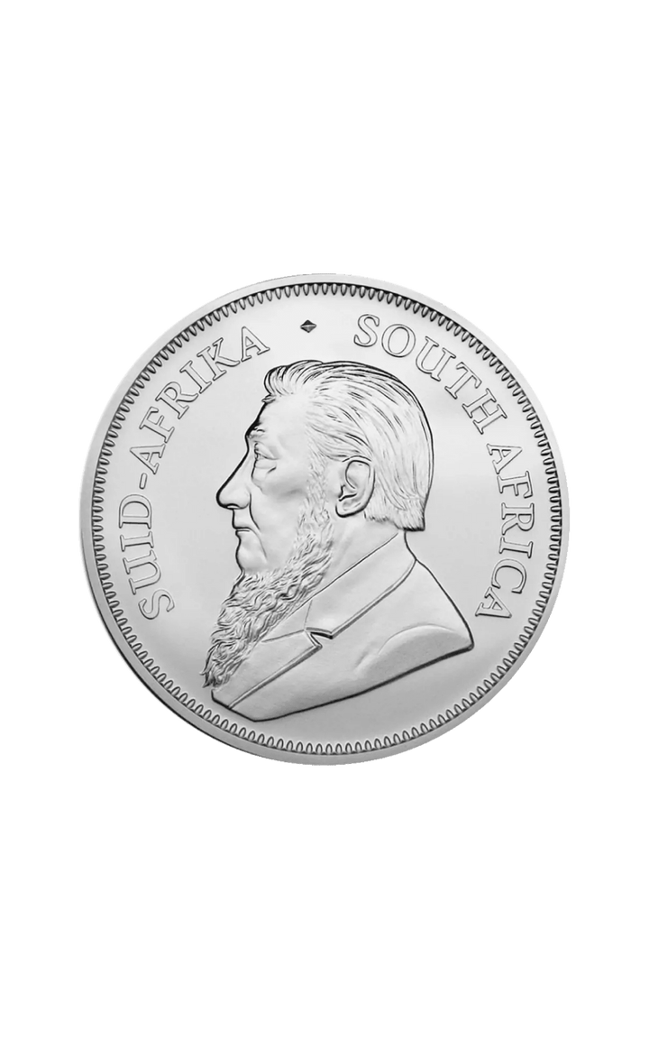 South Africa 1 oz Silver Krugerrand - GoldUnion US